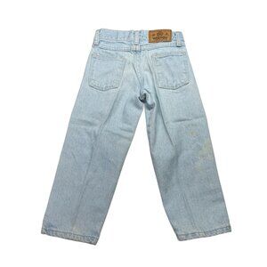 Vintage Wrangler Denim Jeans Size 4 Toddler Light Wash Western Cowboy